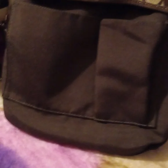 Vintage Coach Soho Brown Suede  EUC Signature Slim Mini Buckle Shoulder Bag - Picture 10 of 11